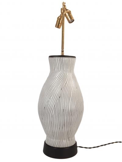 Mid Century Italian Ceramic Lamp