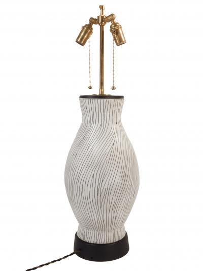 Mid Century Italian Ceramic Lamp