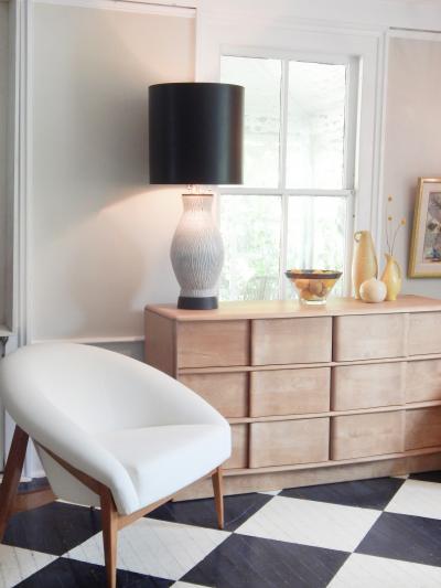 Mid Century Italian Ceramic Lamp