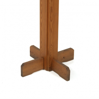 Mid Century Italian Coat Rack Wood Italy 1970s