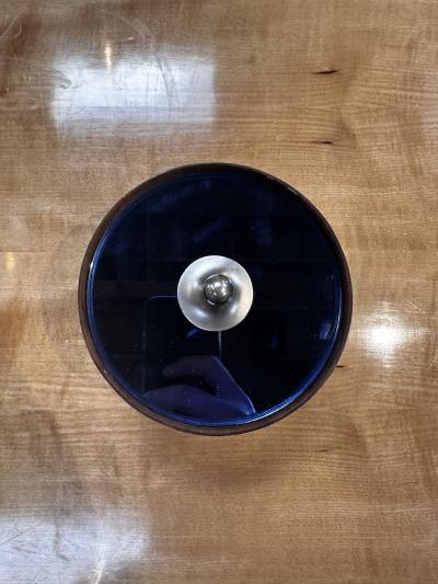 Mid Century Italian Decorative Round Box 1970