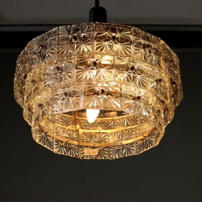 Mid Century Italian Glass Chandelier