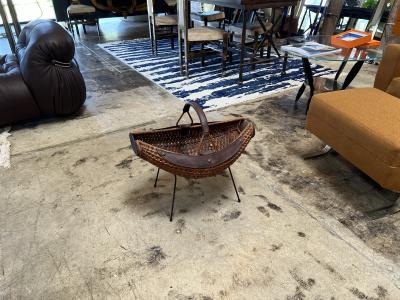 Mid Century Italian Journal Rack 1970s