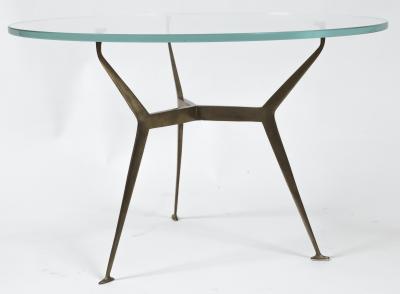 Mid Century Italian Low Brass Table