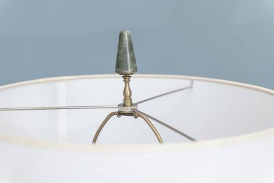 Mid Century Italian Marble Table Lamp