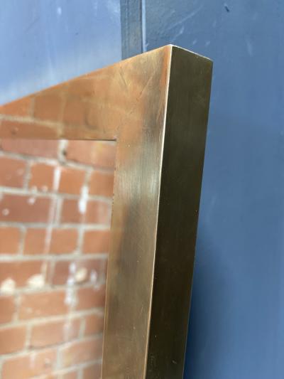 Mid Century Italian Oversize Wall Mirror Italy 1950
