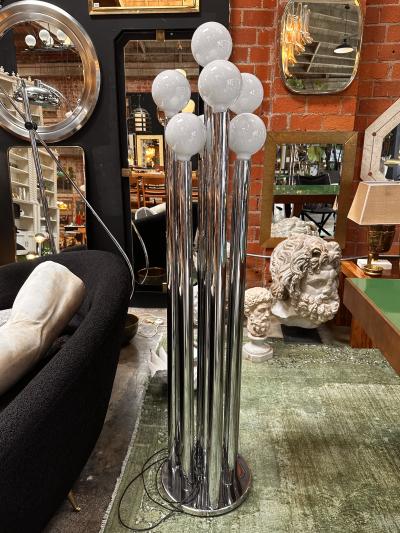 Mid Century Italian Space Age Floor Lamp 70s