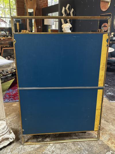Mid Century Italian Square Wall Mirror 1960