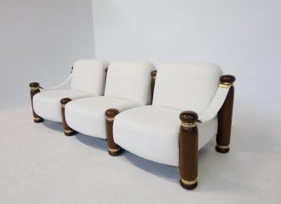 Mid Century Italian Three Seater Sofa