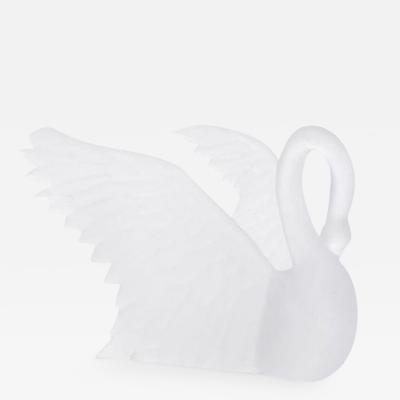 Mid Century Large Swan Figurine