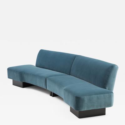 Mid Century Moder Sculptural Cloud Sofas