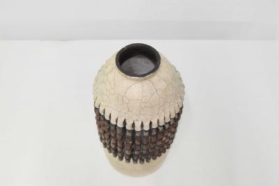 Mid Century Modern 18 Tall Studio Ceramic Vase