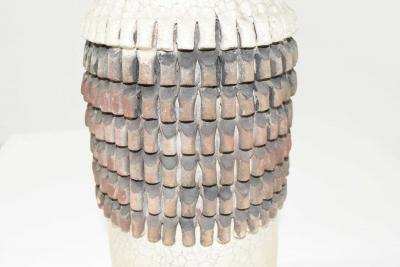 Mid Century Modern 18 Tall Studio Ceramic Vase