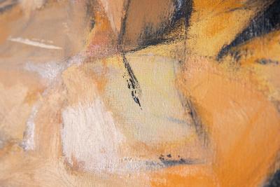 Mid Century Modern Abstract Expressionist Painting from Dallas Museum of Art XL