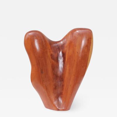 Mid-Century Modern Abstract Wood Sculpture