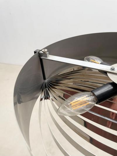 Mid Century Modern Aluminum Suspension Light