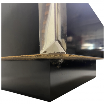 Mid Century Modern Alveo Coffee Table by Willy Rizzo for Mario Sabot 1970s