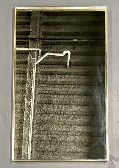 Mid Century Modern American Designer Console Mantle Mirror