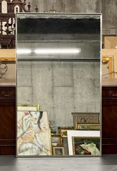 Mid Century Modern American Designer Console Mantle Mirror