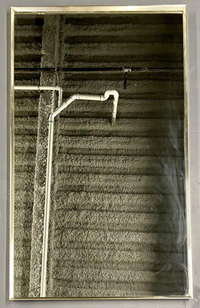 Mid Century Modern American Designer Console Mantle Mirror