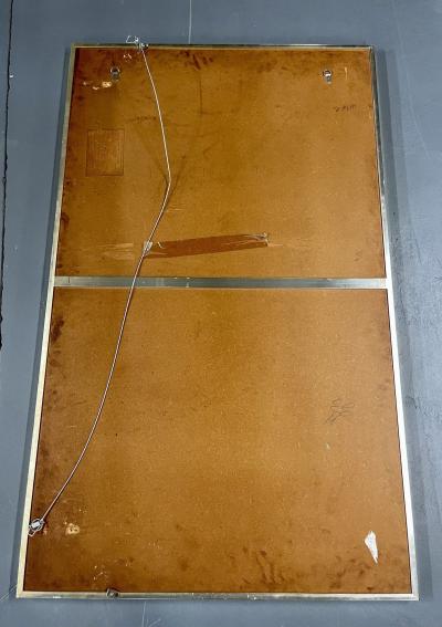 Mid Century Modern American Designer Console Mantle Mirror