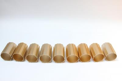 Mid Century Modern Anodized Gold Aluminum Modular Wine Rack