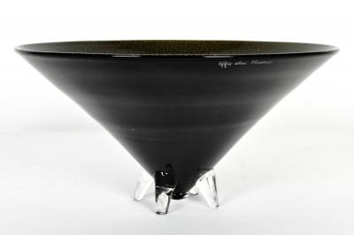 Mid Century Modern Art Deco Style Three Pieces Murano Set