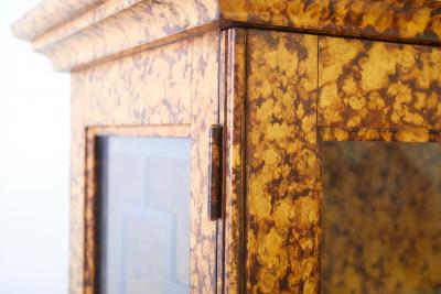 Mid Century Modern Asian Finished Cabinet Vitrine