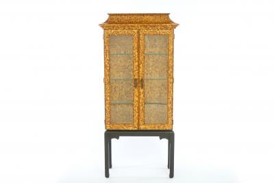 Mid Century Modern Asian Finished Cabinet Vitrine