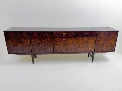 Mid Century Modern Belgian Wooden Sideboard