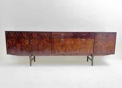Mid Century Modern Belgian Wooden Sideboard