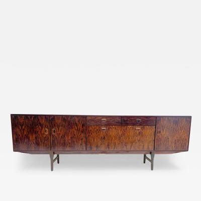 Mid Century Modern Belgian Wooden Sideboard