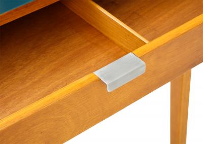 Mid Century Modern Bentwood Writing Desk by Thonet 1950s