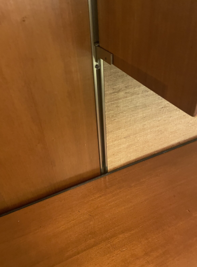 Mid Century Modern Bookcase E22 by Osvaldo Borsani Italy 1950s