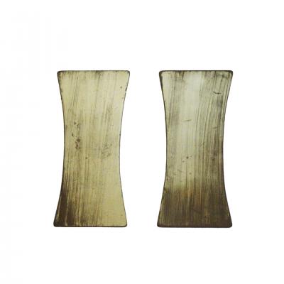 Mid Century Modern Brass Italian Door Handle Circa 1940