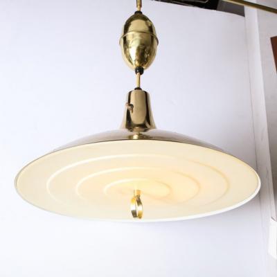 Mid Century Modern Brass Perspex Walnut Sculptural Wall Light