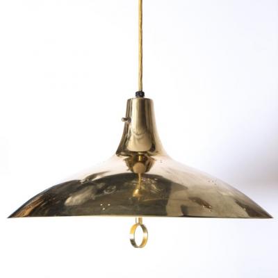 Mid Century Modern Brass Perspex Walnut Sculptural Wall Light