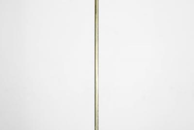 Mid Century Modern Brass and Glass Ceiling Lamp Europe ca 1950s