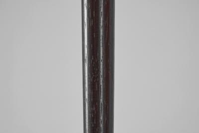 Mid Century Modern Brass and Wood Floor Lamp Europe Mid 20th Century