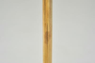 Mid Century Modern Brass and Wood Floor Lamp Europe Mid 20th Century