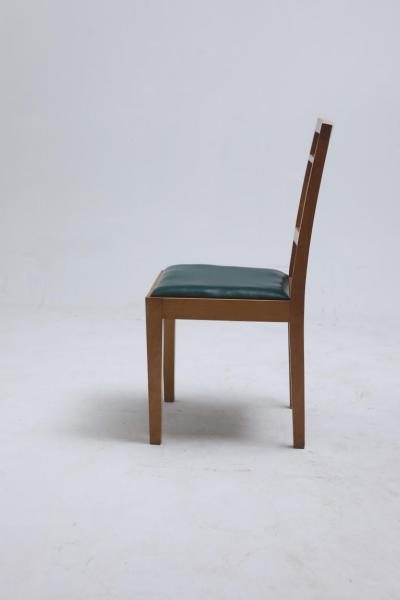 Mid Century Modern Brazilian Chairs in Wood 1960s Set of 8