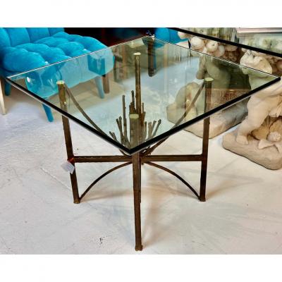 Mid Century Modern Brutalist Sculptural Table