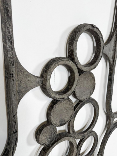 Mid Century Modern Brutalist Wall Mounted Sculpture 1960s
