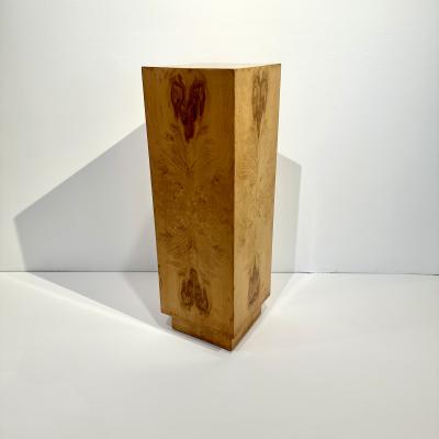Mid Century Modern Burlwood Pedestal