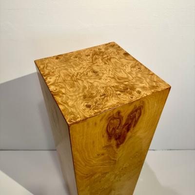 Mid Century Modern Burlwood Pedestal