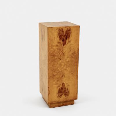 Mid Century Modern Burlwood Pedestal