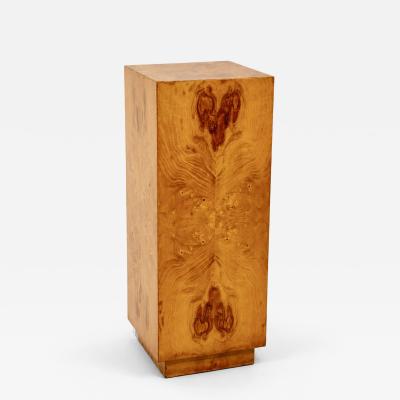 Mid Century Modern Burlwood Pedestal