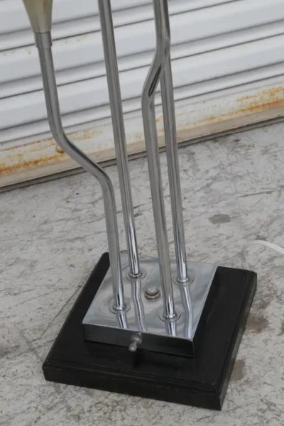 Mid Century Modern Cascading Multi Bulb Chrome Floor Lamp