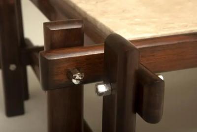 Mid Century Modern Center Table by Brazilian Designer 1960s