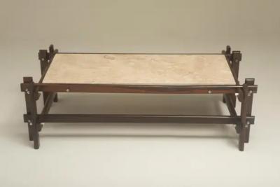 Mid Century Modern Center Table by Brazilian Designer 1960s